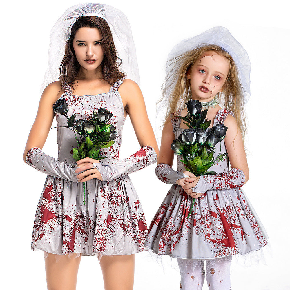 Halloween Costume Children's Gray Pettiskirt - My Store - Flyclothing LLC