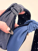 Knotted Polyester Wide Headband - Trendsi - Flyclothing LLC