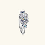 3.5 Carat Moissanite 925 Sterling Silver Ring - Trendsi