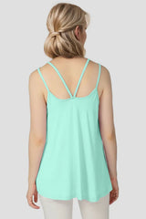 Basic Bae Bamboo Scoop Neck Double Spaghetti Straps Cami - ShopBasicbae - Flyclothing LLC