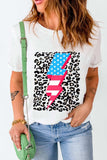 Graphic Round Neck Short Sleeve T-Shirt - Trendsi - Flyclothing LLC