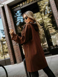 Full Size Casual Hooded Zip-Up Longline Outerwear Plus Size - Trendsi - Flyclothing LLC