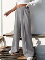 Wide Leg High Waist Pants - Trendsi - Flyclothing LLC