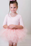 Ballet Pink 3/4 Tutu Leotard - Mila & Rose ® - Flyclothing LLC