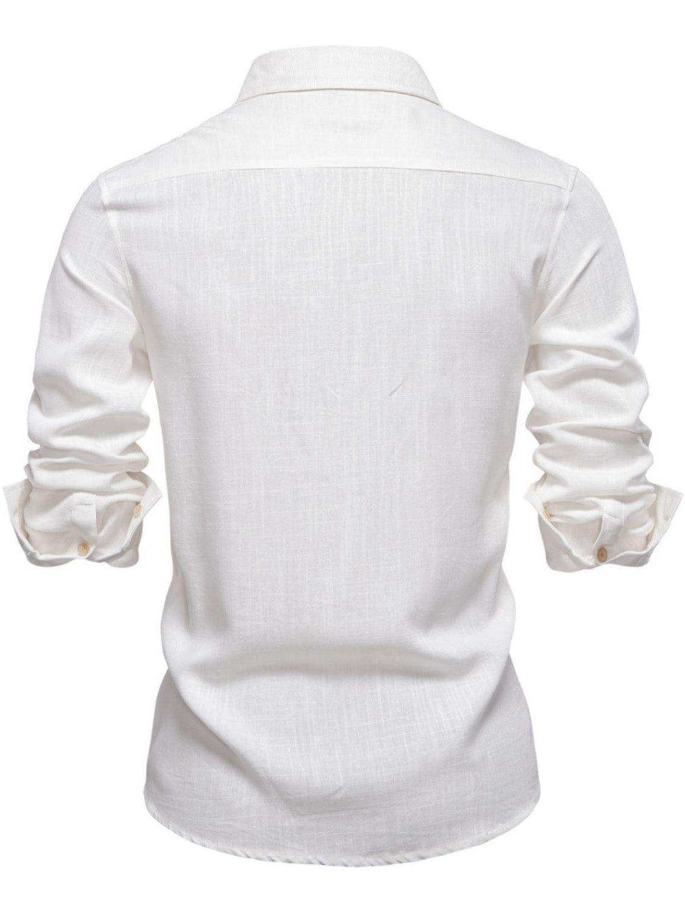 Men's Button Down Collared Neck Shirt - Trendsi - Flyclothing LLC