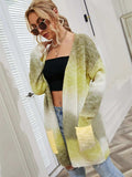 Angel Wings Full Size Pocketed Open Front Gradient Cardigan - Trendsi - Flyclothing LLC
