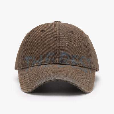 Letter Adjustable Baseball Cap - Trendsi - Flyclothing LLC