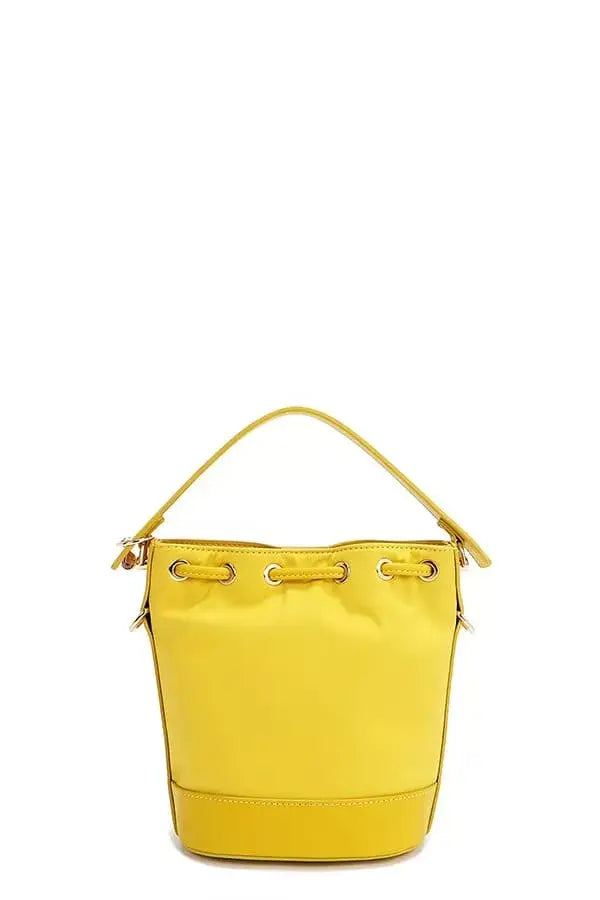 Nicole Lee USA Color Patch Bucket Bag - Trendsi - Flyclothing LLC