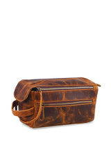 The Reuben Travel Dopp Kit - Classy Leather Bags - Flyclothing LLC