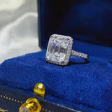 5 Carat Moissanite 925 Sterling Silver Ring - Trendsi