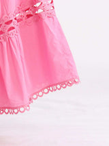 Lace Button Up Long Sleeve Top and Skirt Set - Trendsi - Flyclothing LLC