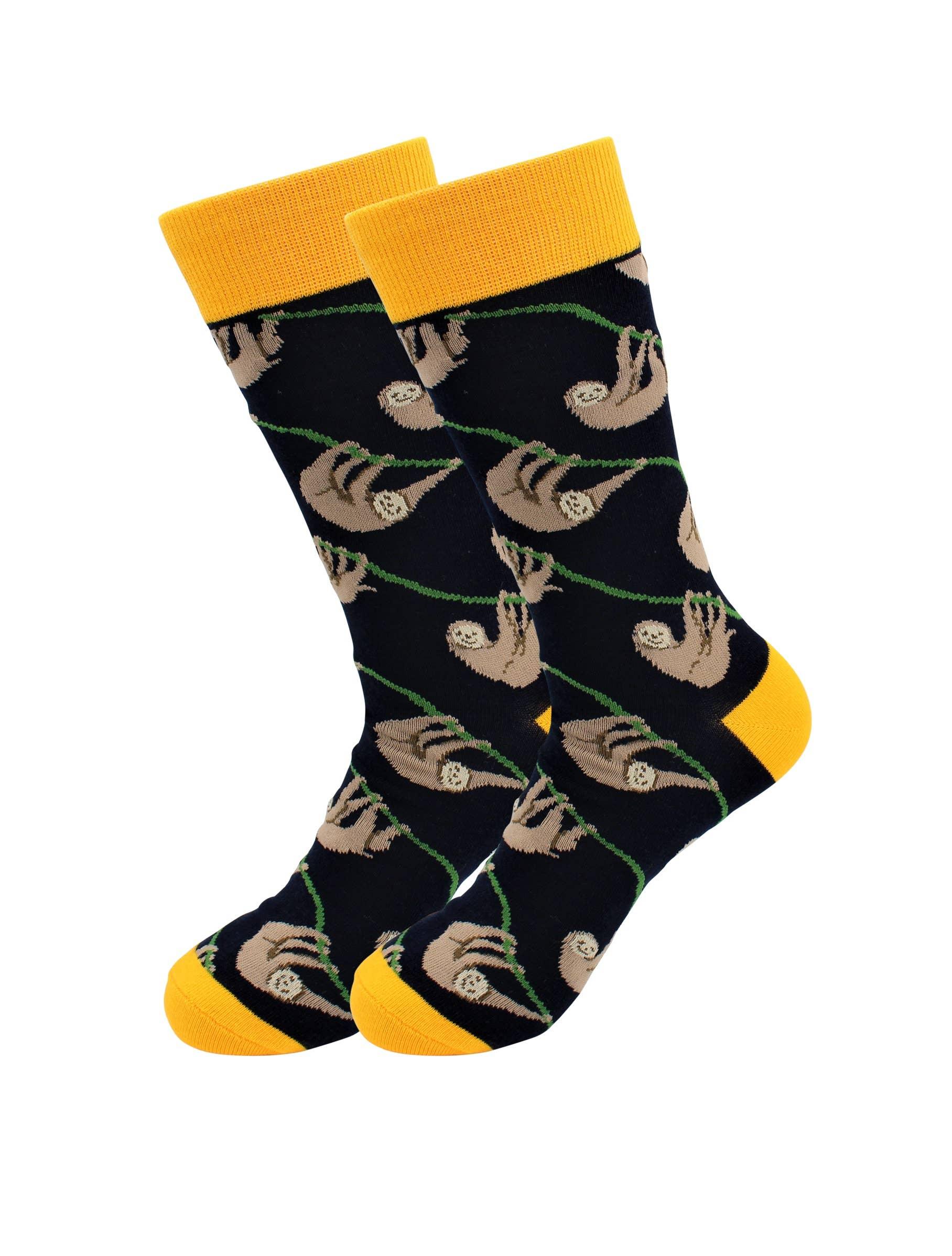 Sloth Socks - Comfy Cotton for Men & Women - Real Sic - Flyclothing LLC