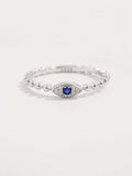925 Sterling Silver Inlaid Zircon Ring - Trendsi - Flyclothing LLC