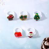5 Piece Christmas-Themed Rings - Trendsi - Flyclothing LLC