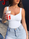 Wide Strap Active Tank - Trendsi - Flyclothing LLC