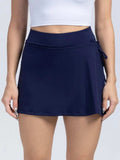 High Waist Active Skort with Pockets - Trendsi - Flyclothing LLC