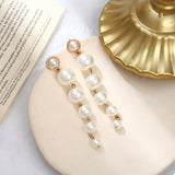 Pearl Drop Earrings - Trendsi - Flyclothing LLC