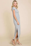 Culture Code Full Size Striped Twisted Detail Dress - Trendsi - Flyclothing LLC