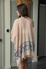 Embroidered Geometric Kimono 💠