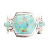 Emile Blue Turquoise and Sterling Silver Ring - Barse Jewelry - Flyclothing LLC