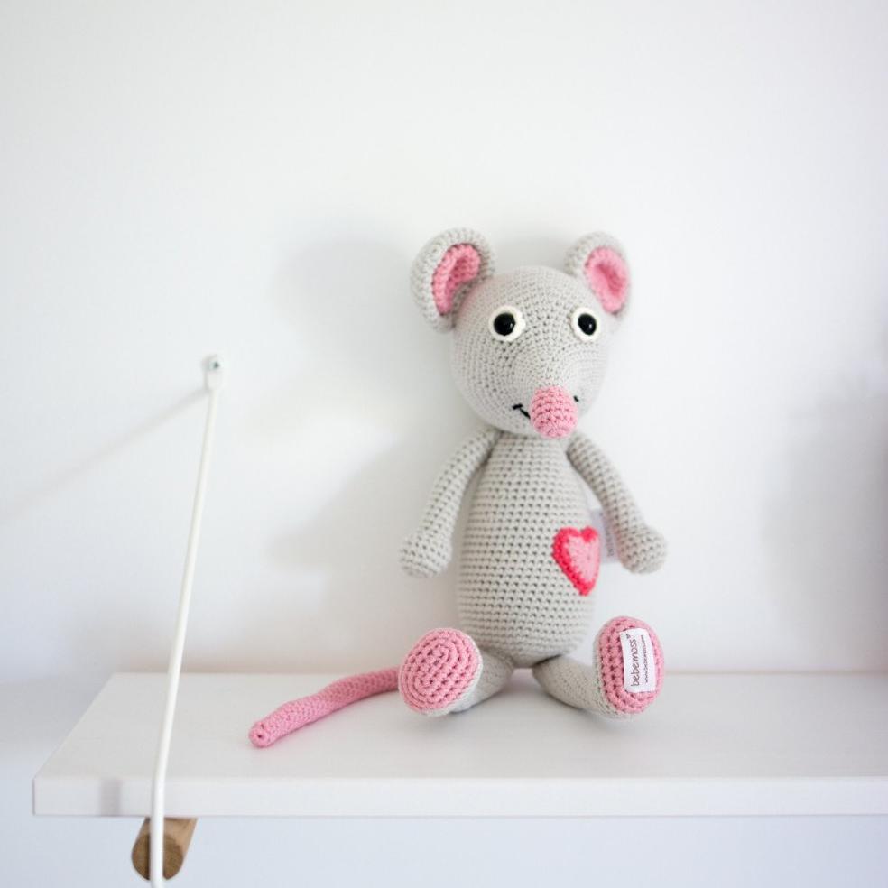 Emma the mouse - bebemoss.com - Flyclothing LLC