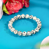 Emotional Detox - Dalmatian Jasper Bracelet - Conscious Items - Flyclothing LLC