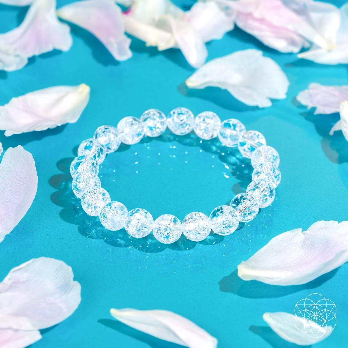 Emotional Ice Bath – The Ice Quartz Bracelet - Conscious Items - Flyclothing LLC