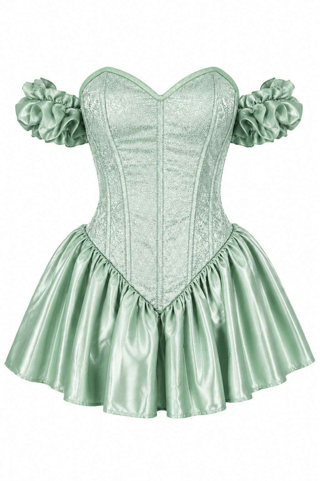Daisy Corsets Top Drawer Enchanted Frog Princess Corset Dress - Daisy Corsets - Flyclothing LLC