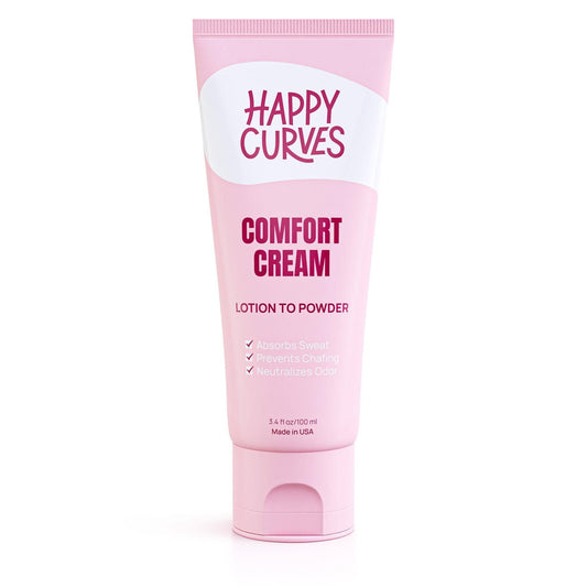 Happy Curves Comfort Cream | Sweat Defense And Odor Control Lotion - Shinesty