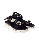 Enna Sandal in Black - Naughty Monkey