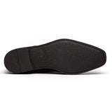25-550-CST ENZO Italian Calfskin Cap Toe Chestnut - Zelli Italia - Flyclothing LLC
