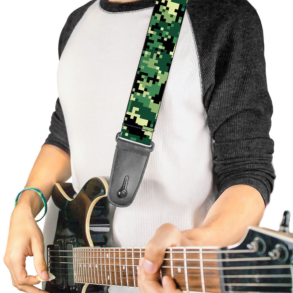 Guitar Strap - Digital Camo