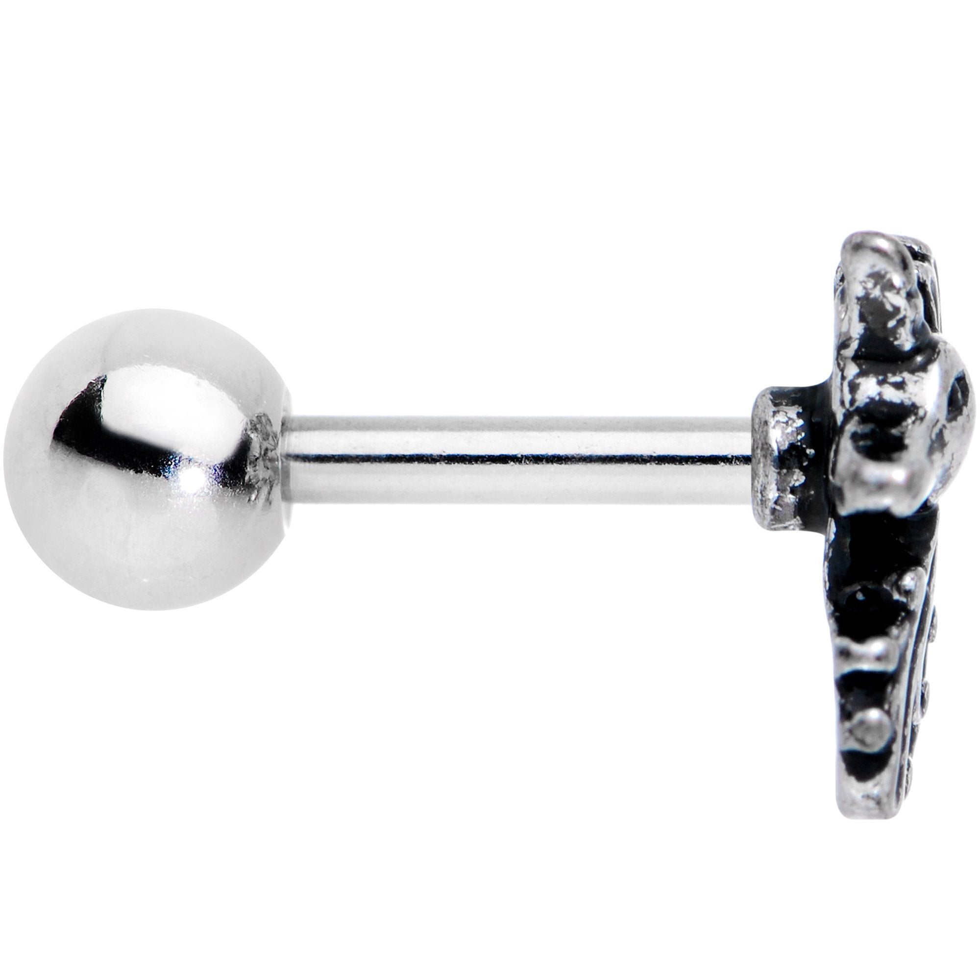16G 1/4 Majestic Unicorn Cartilage Tragus Earring - BodyCandy - Flyclothing LLC