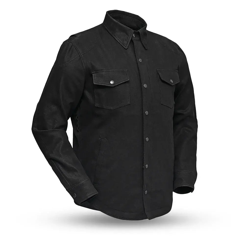 Equalizer Men's Motorcycle Denim Shirt - First Manufacturing Company - Flyclothing LLC