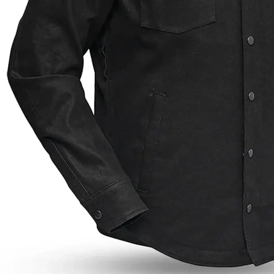 Equalizer Men's Motorcycle Denim Shirt - First Manufacturing Company - Flyclothing LLC