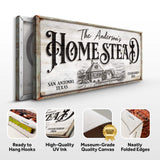 Homestead Sign X - Tailored Canvases - Flyclothing LLC