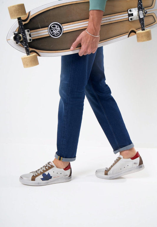 Ese-Fresh White Blue