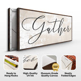 Gather Sign XII - Tailored Canvases - Flyclothing LLC