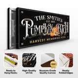 Harvest Memories Here Pumpkin Patch Sign - Tailored Canvases - Flyclothing LLC