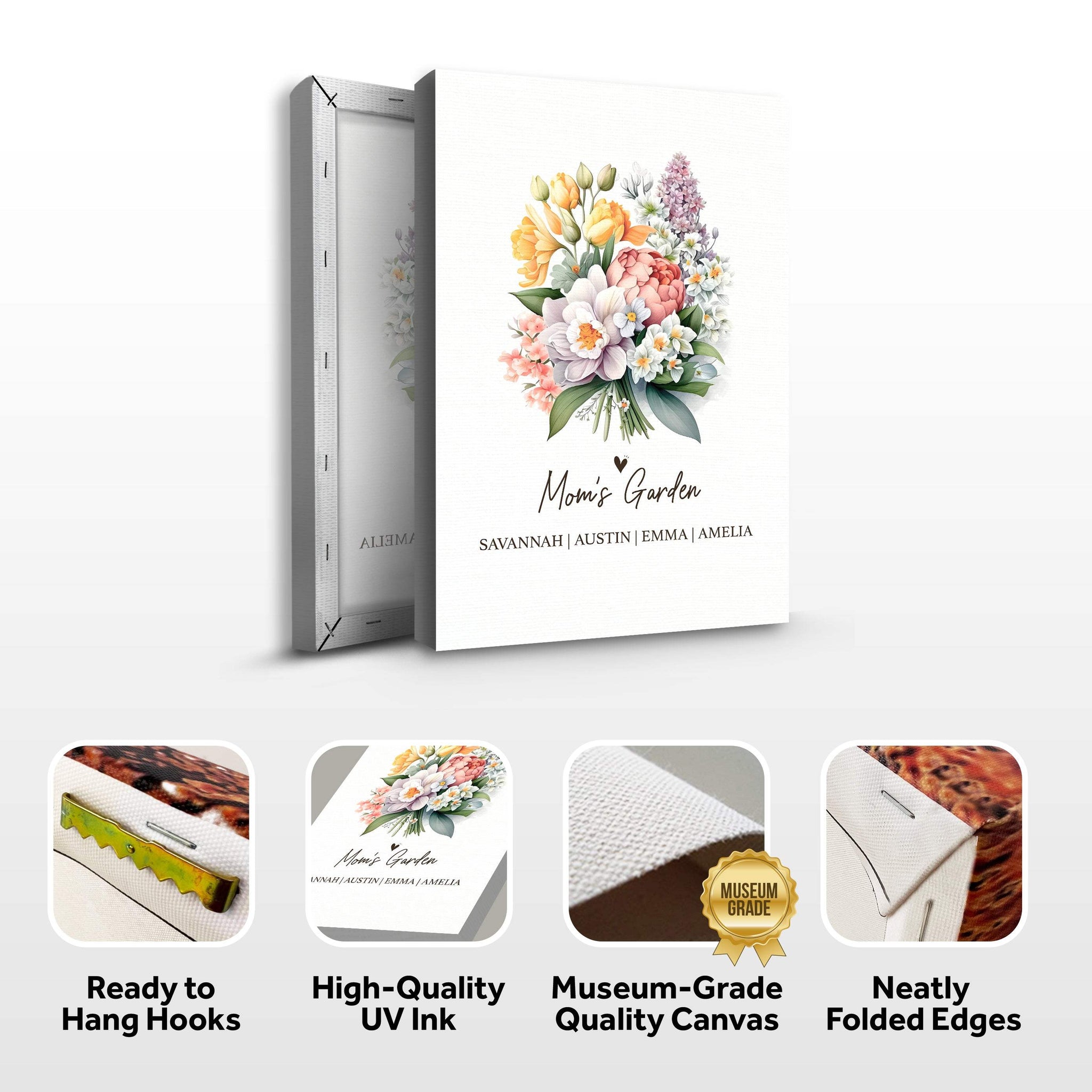 Mother's Day Sign Mom's Garden - Tailored Canvases - Flyclothing LLC