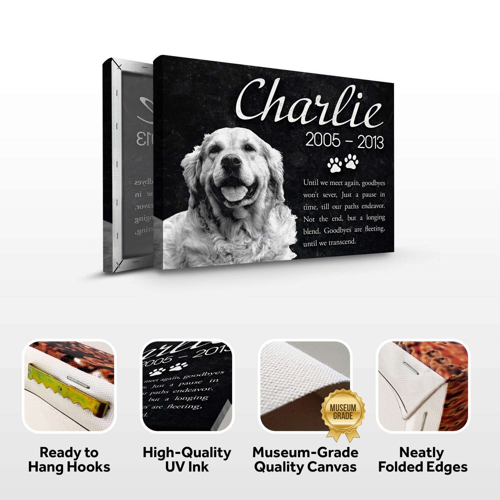 Pet Memorial Sign IV - Tailored Canvases - Flyclothing LLC