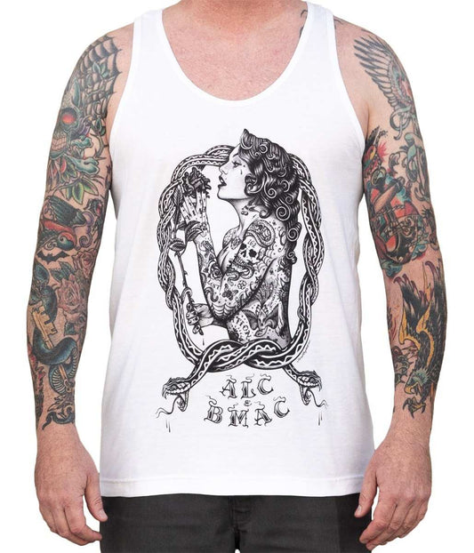 Black Market Art Company Eve Men's Tank Top - Black Market Art Company - Flyclothing LLC
