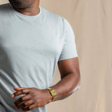 The Morning Haze | Light Slate Blue Everyman™ T Shirt - Shinesty - Flyclothing LLC