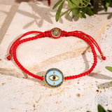 Evil Eye Guardian - Four-Strand Red String Bracelet - Conscious Items