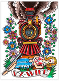 Black Market Art Company Ex Wife Print
