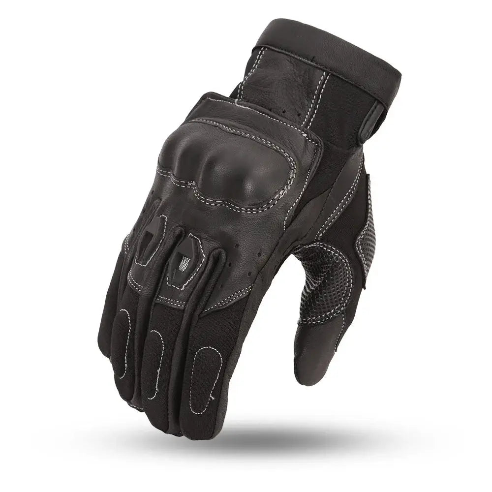 Extreme Men's Motorcycle Leather Gloves - First Manufacturing Company - Flyclothing LLC