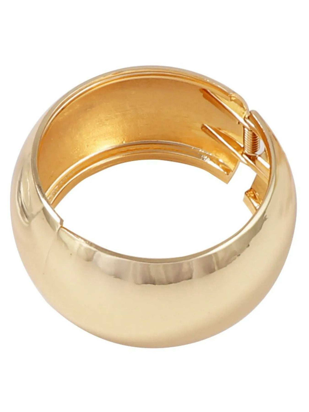 Zinc Alloy Wide Band Cuff Bracelet - Trendsi - Flyclothing LLC