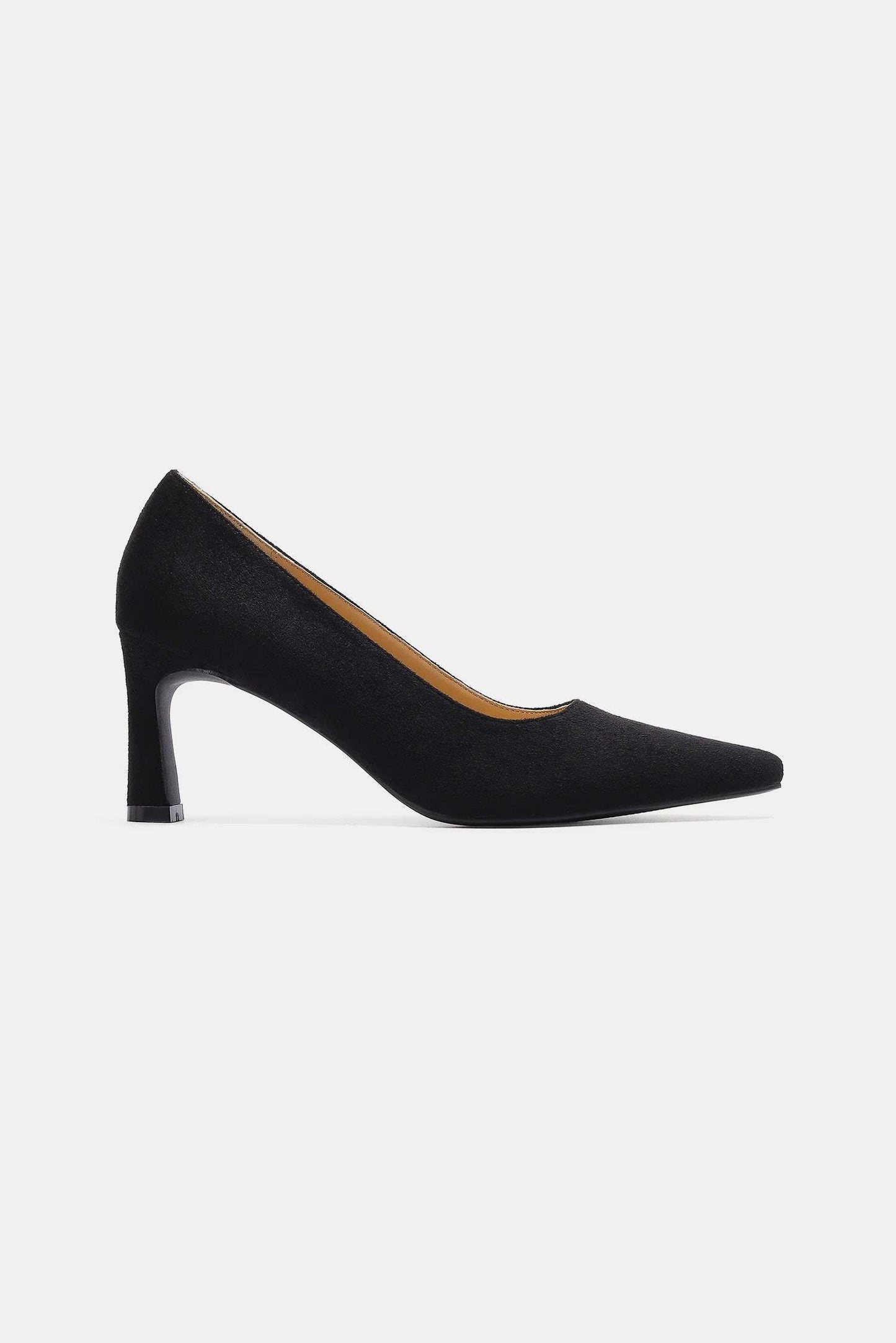 Beast Fashion Faux Suede Point Toe Pumps - Trendsi - Flyclothing LLC