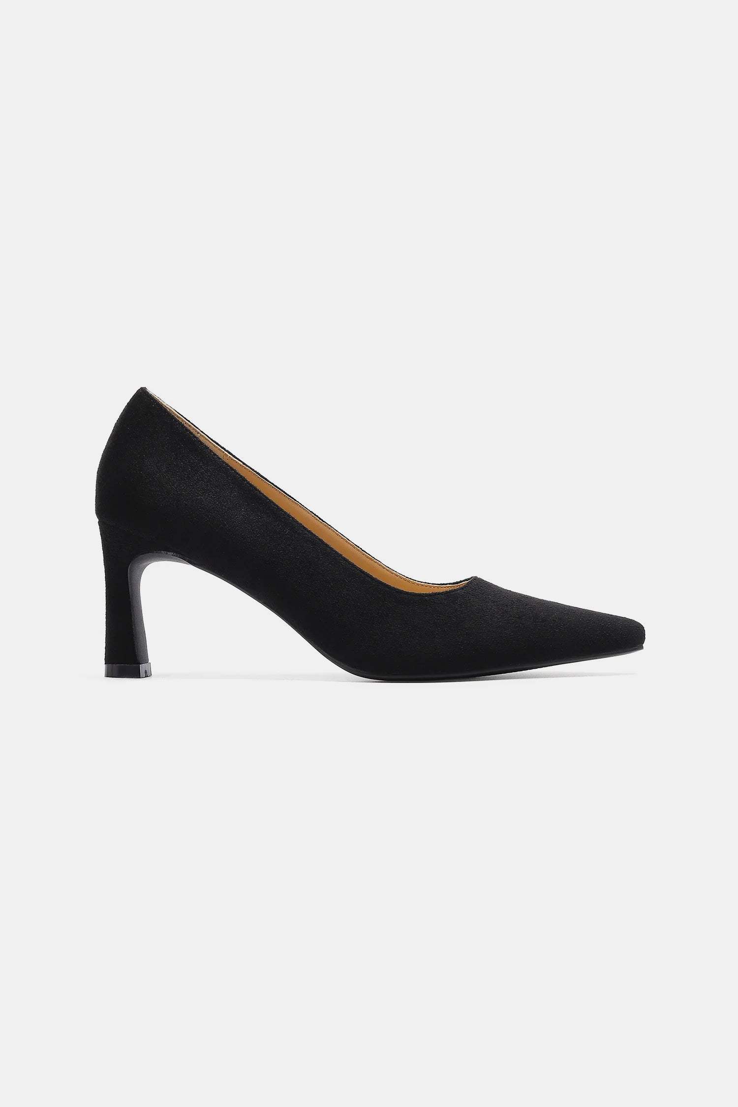 Beast Fashion Faux Suede Point Toe Pumps - Trendsi - Flyclothing LLC
