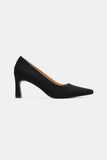 Beast Fashion Faux Suede Point Toe Pumps - Trendsi